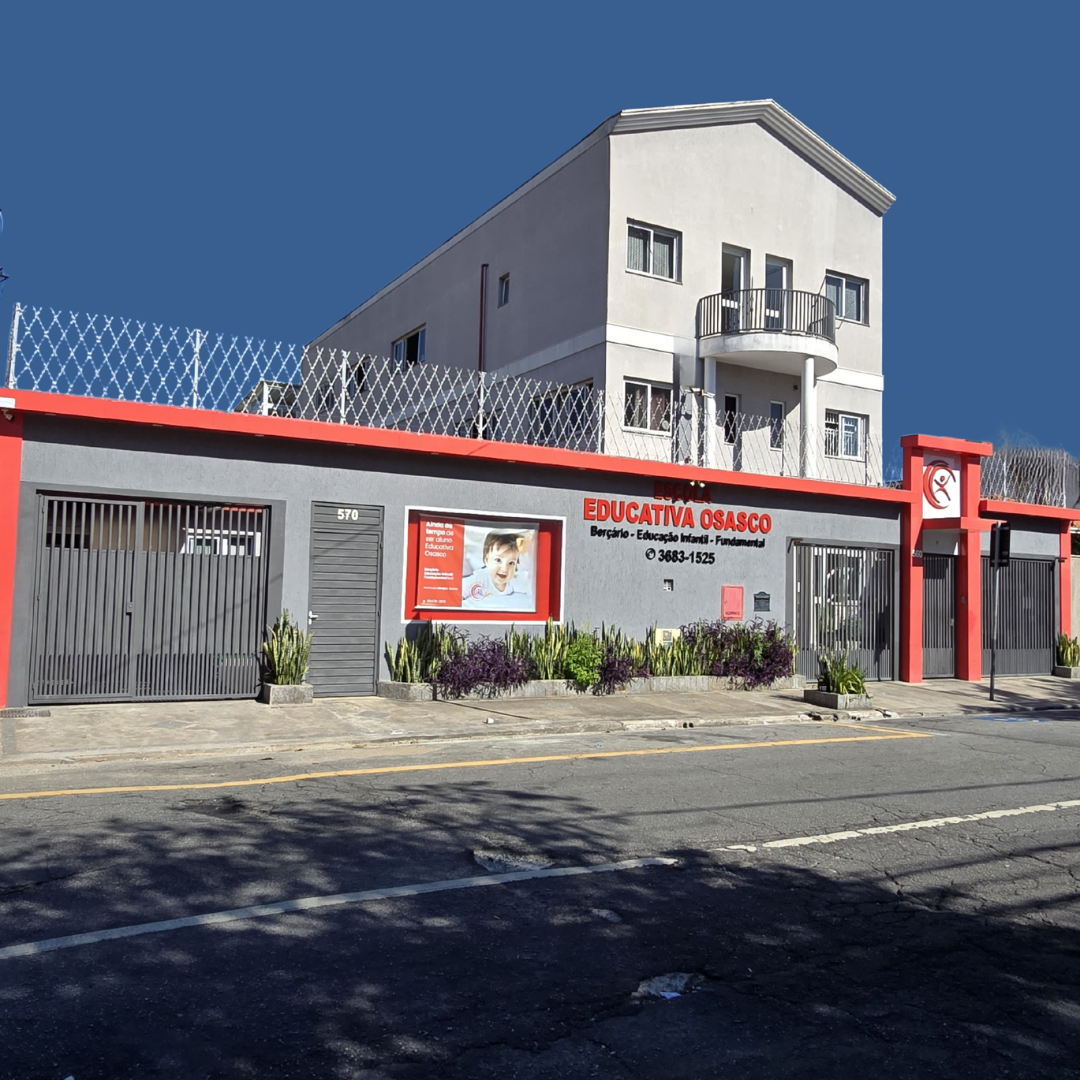 Nova fachada da Escola Educativa Osasco